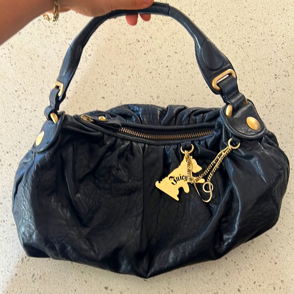 Authentic Juicy Couture 2000s Leather Bag
